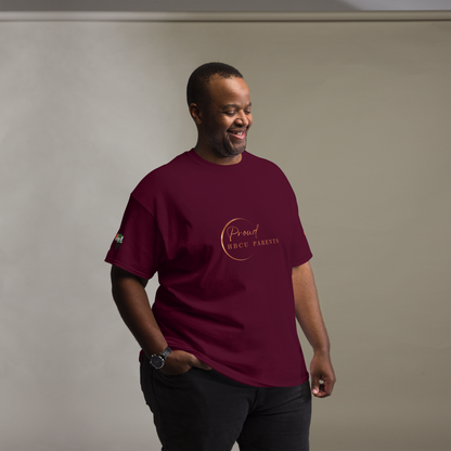 HBCU Proud Dad Classic Cotton Tee – Legacy, Pride & Black Excellence
