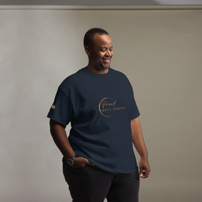 HBCU Proud Dad Classic Cotton Tee – Legacy, Pride & Black Excellence