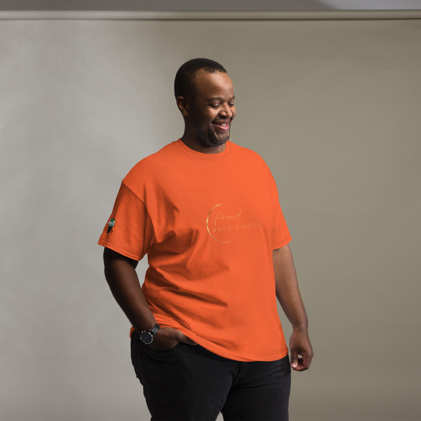 HBCU Proud Dad Classic Cotton Tee – Legacy, Pride & Black Excellence