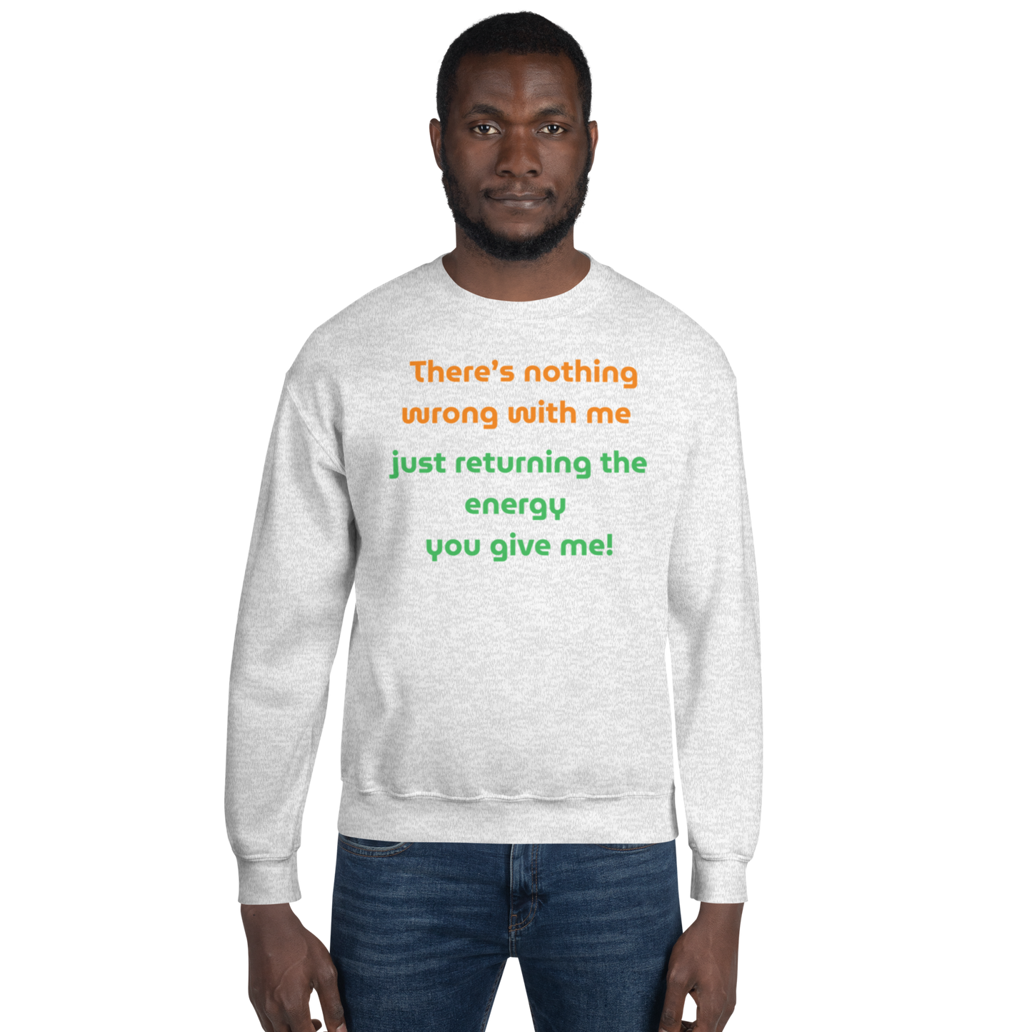 Matching Energy Unisex Crewneck Sweatshirt