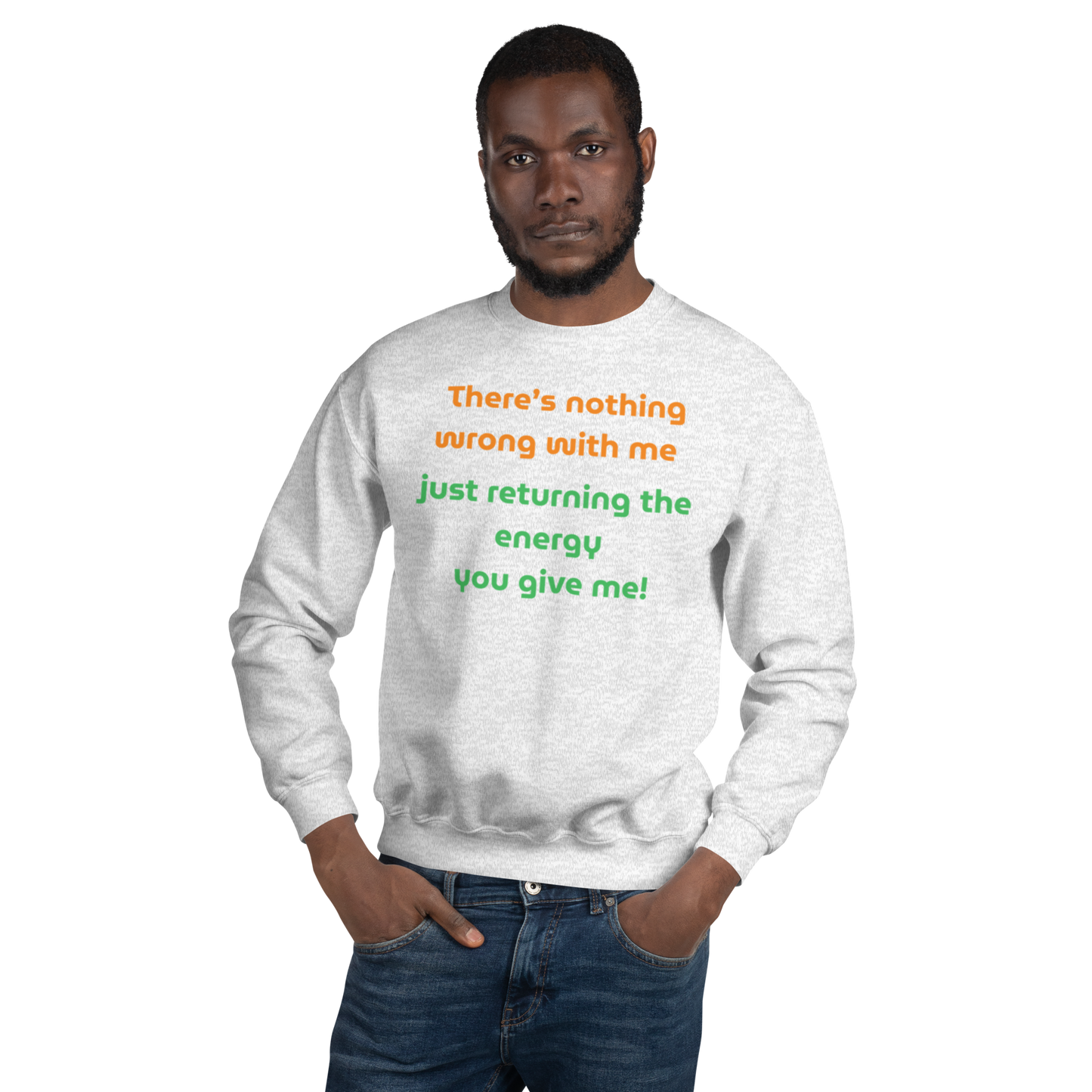 Matching Energy Unisex Crewneck Sweatshirt