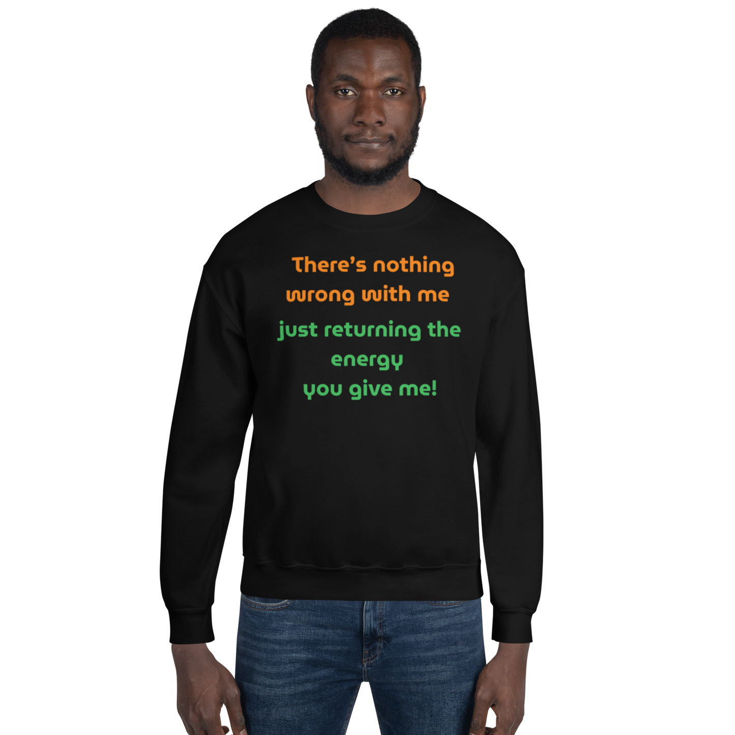 Matching Energy Unisex Crewneck Sweatshirt