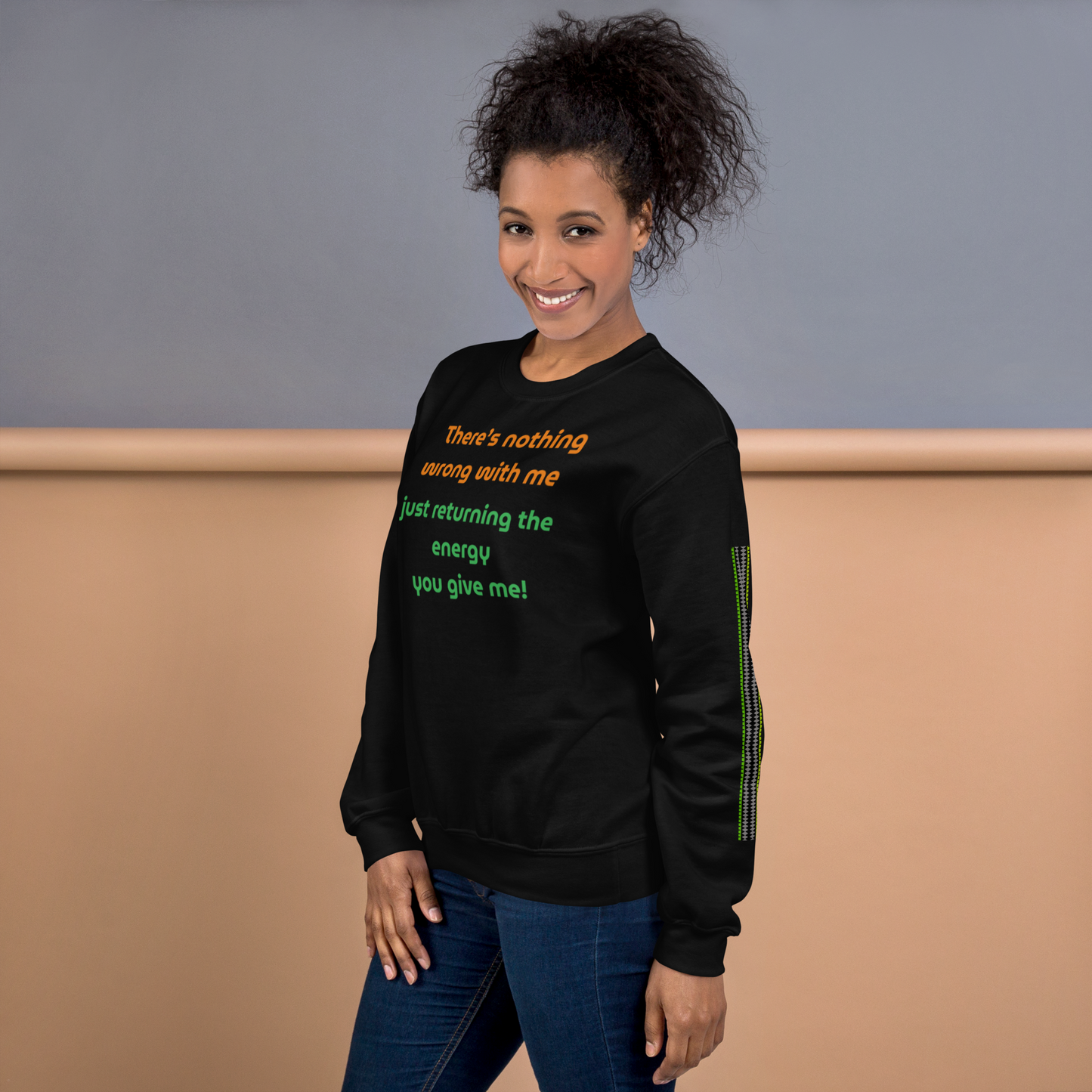 Matching Energy Unisex Crewneck Sweatshirt