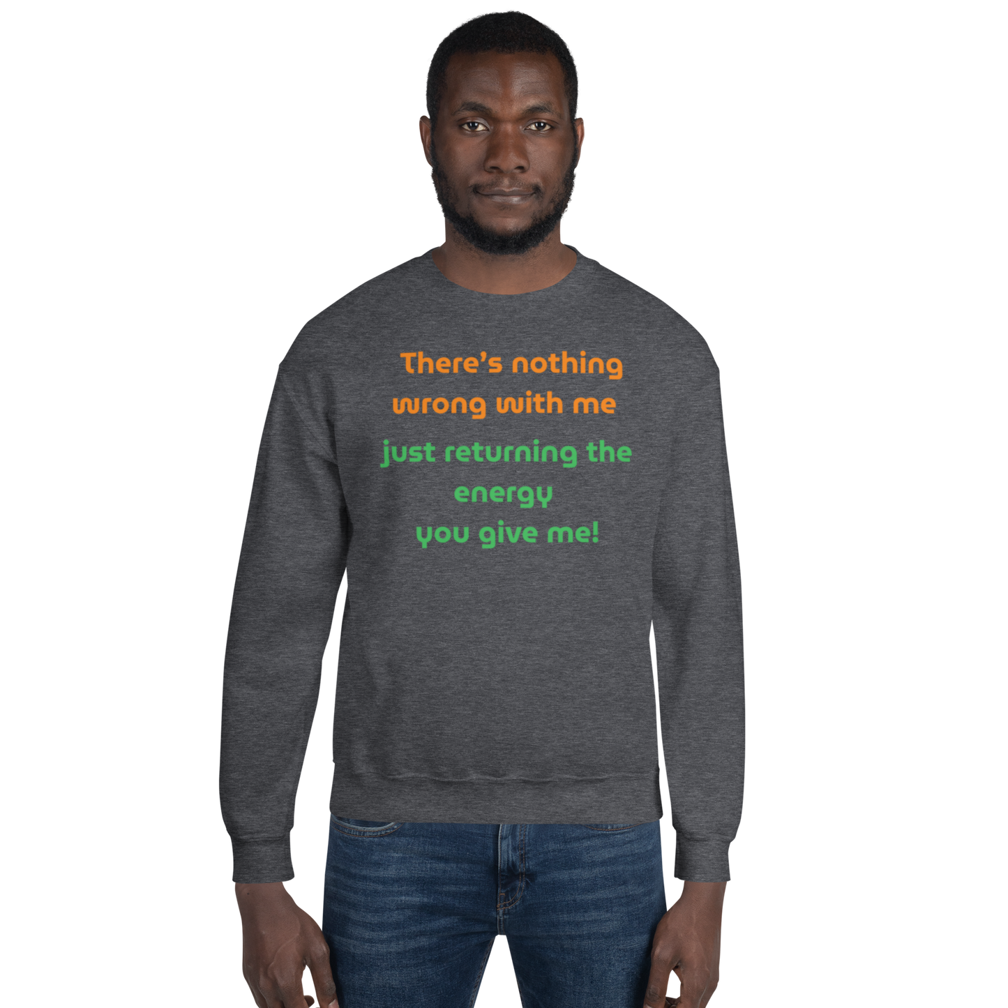 Matching Energy Unisex Crewneck Sweatshirt