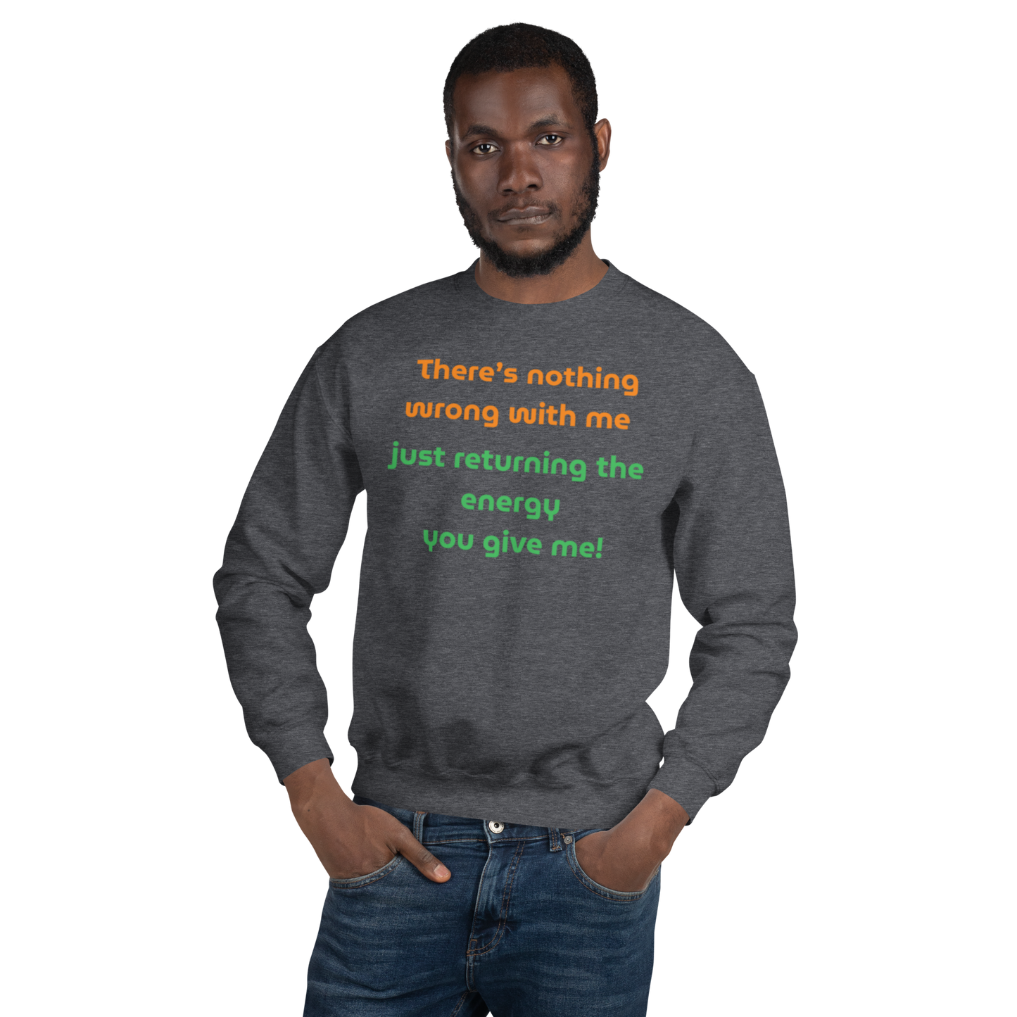 Matching Energy Unisex Crewneck Sweatshirt