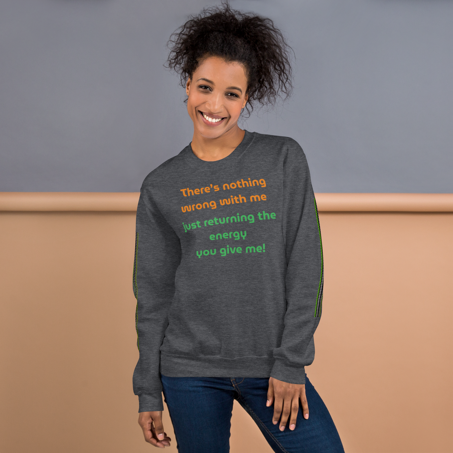 Matching Energy Unisex Crewneck Sweatshirt