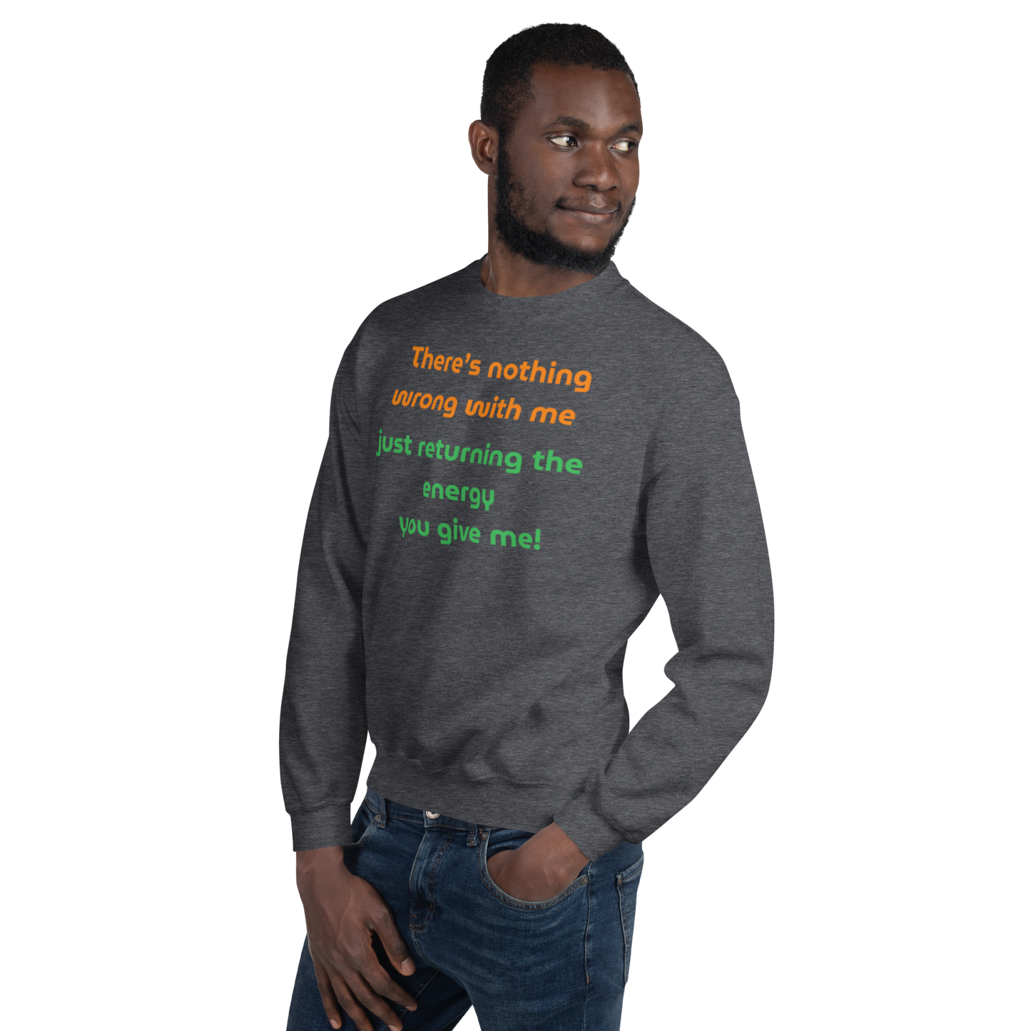 Matching Energy Unisex Crewneck Sweatshirt