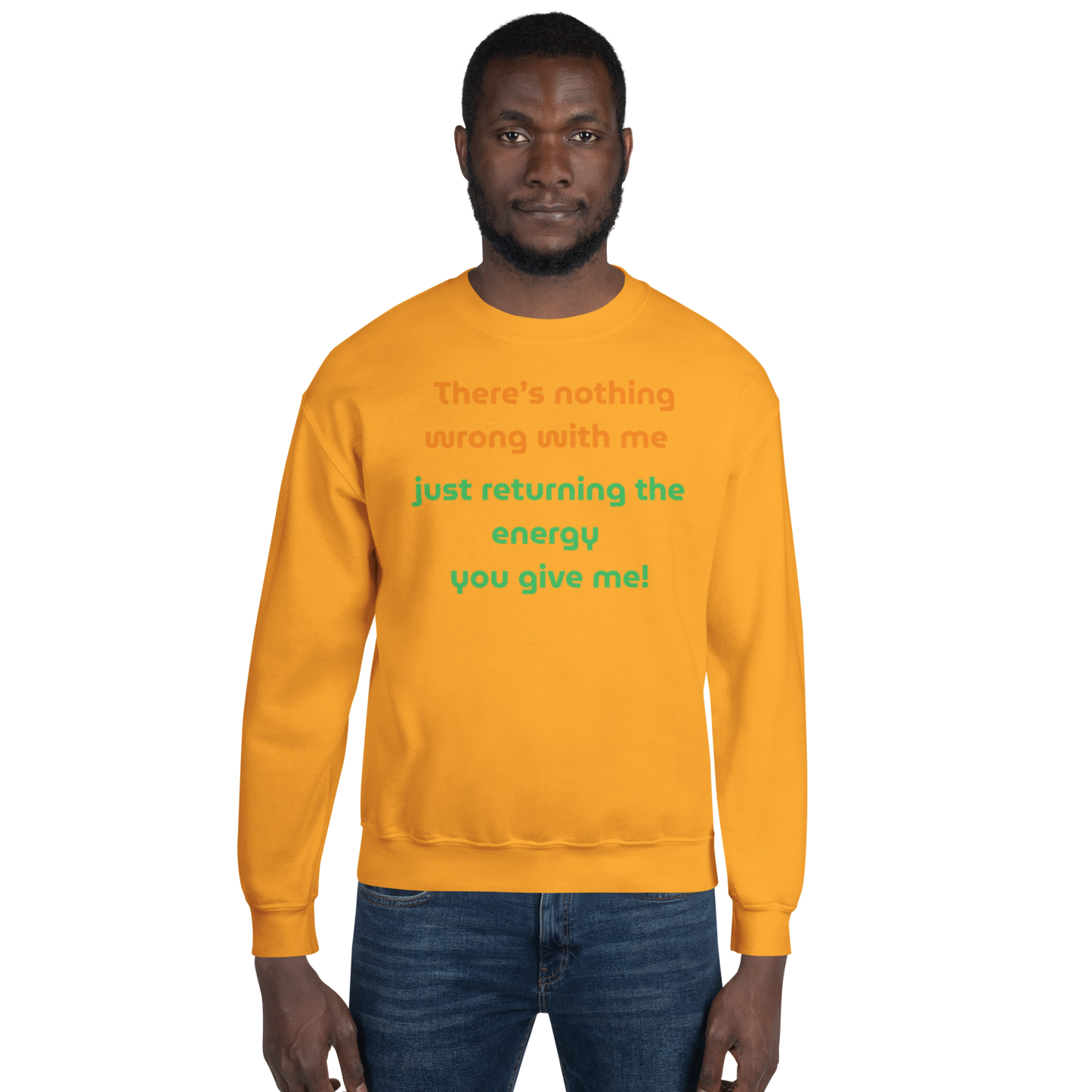 Matching Energy Unisex Crewneck Sweatshirt