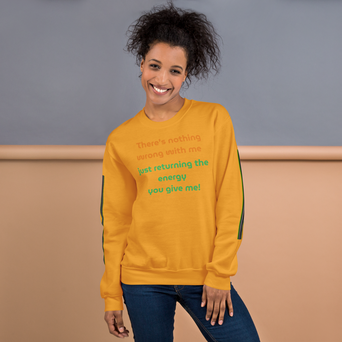 Matching Energy Unisex Crewneck Sweatshirt