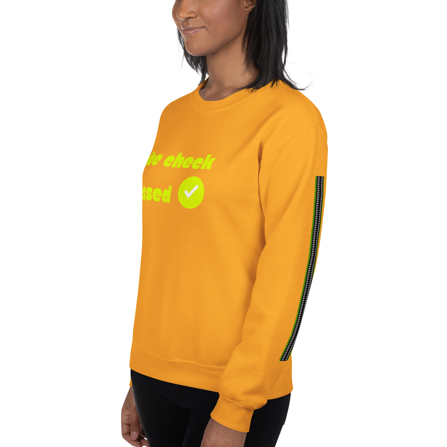 Check the Vibe Sweatshirt – “Vibe Check Passed”