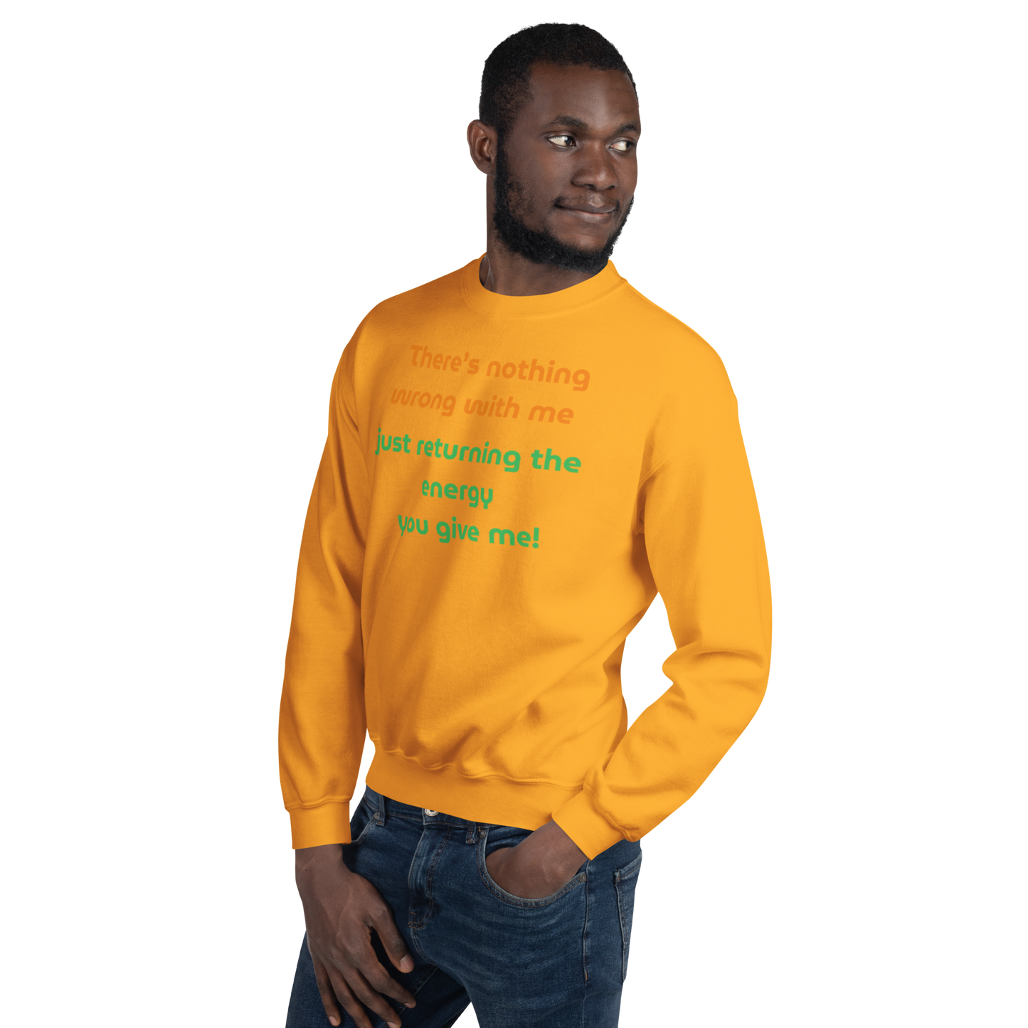 Matching Energy Unisex Crewneck Sweatshirt