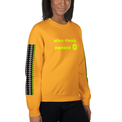 Check the Vibe Sweatshirt – “Vibe Check Passed”