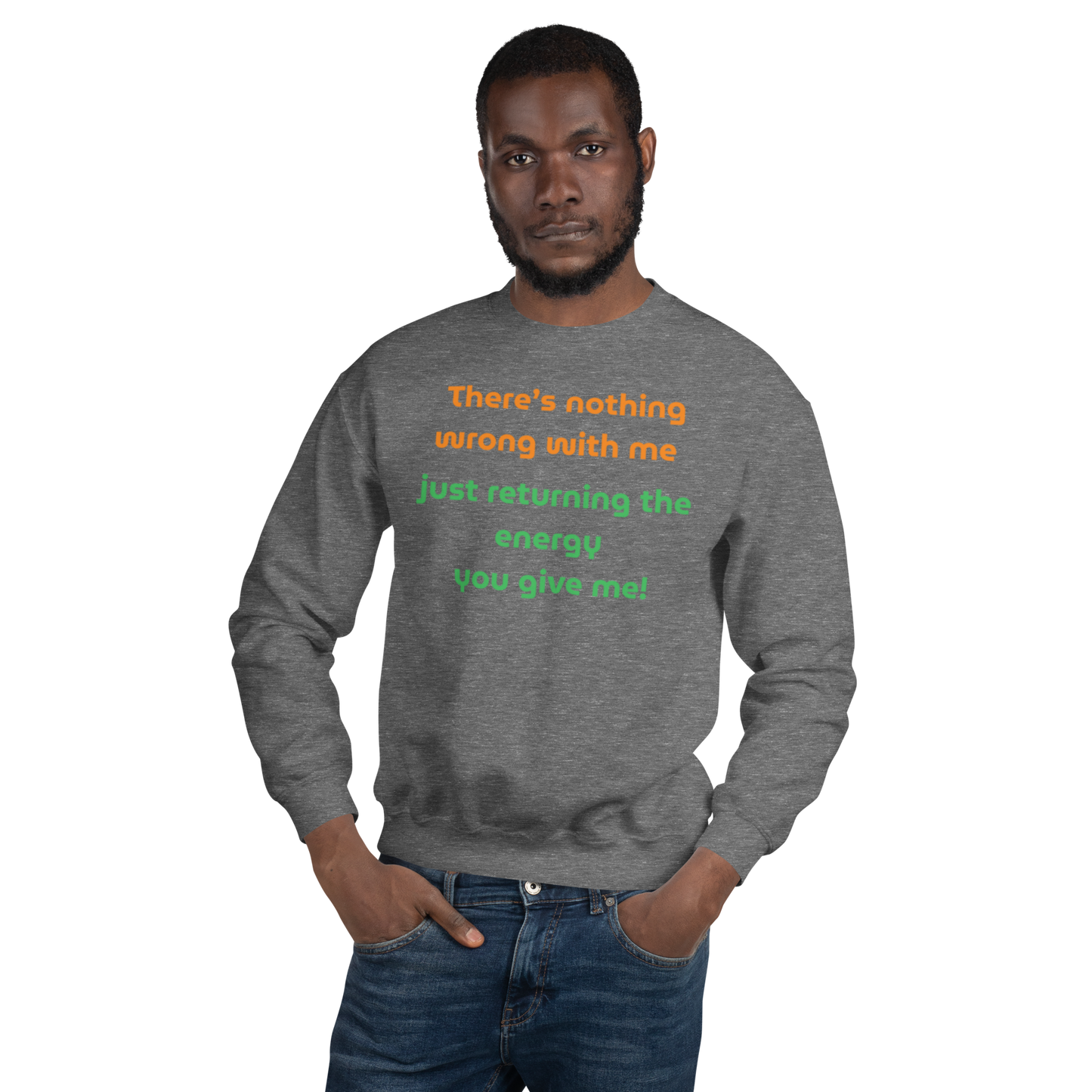 Matching Energy Unisex Crewneck Sweatshirt