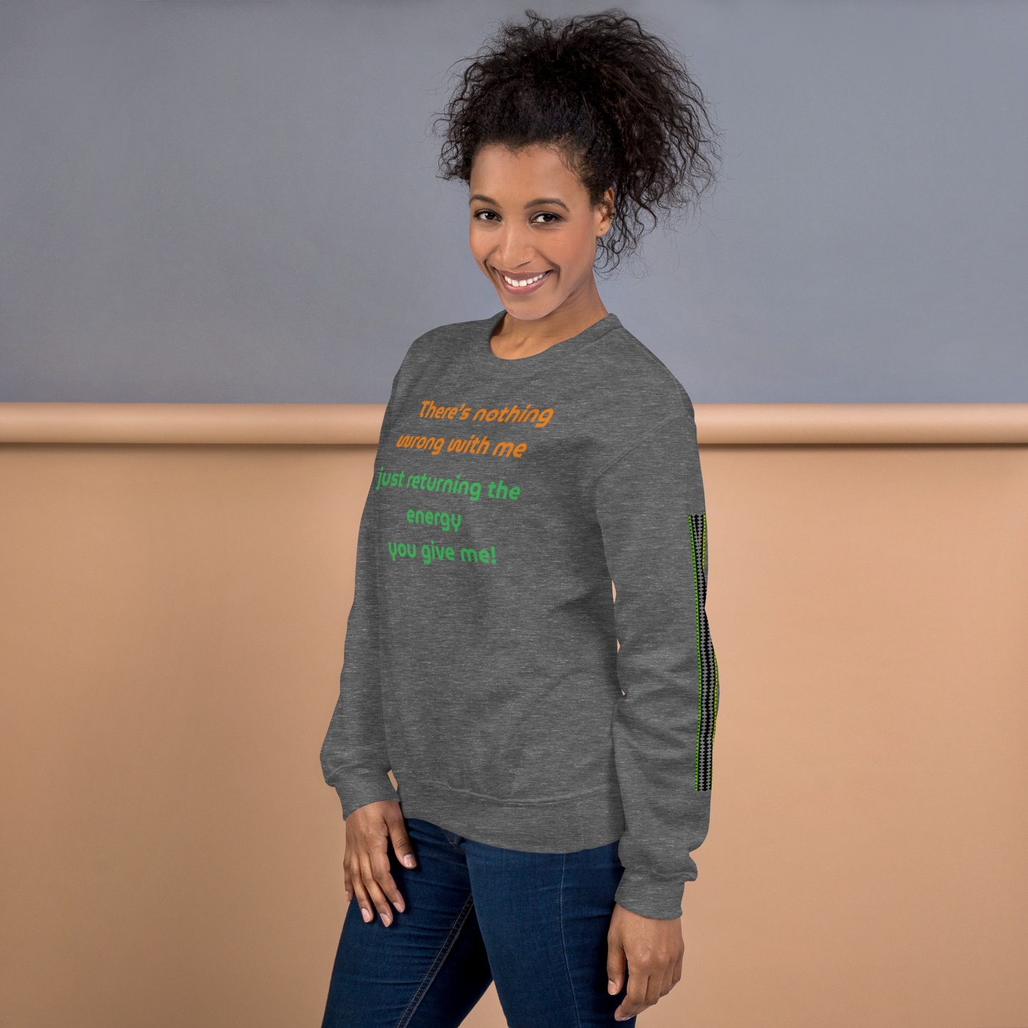 Matching Energy Unisex Crewneck Sweatshirt