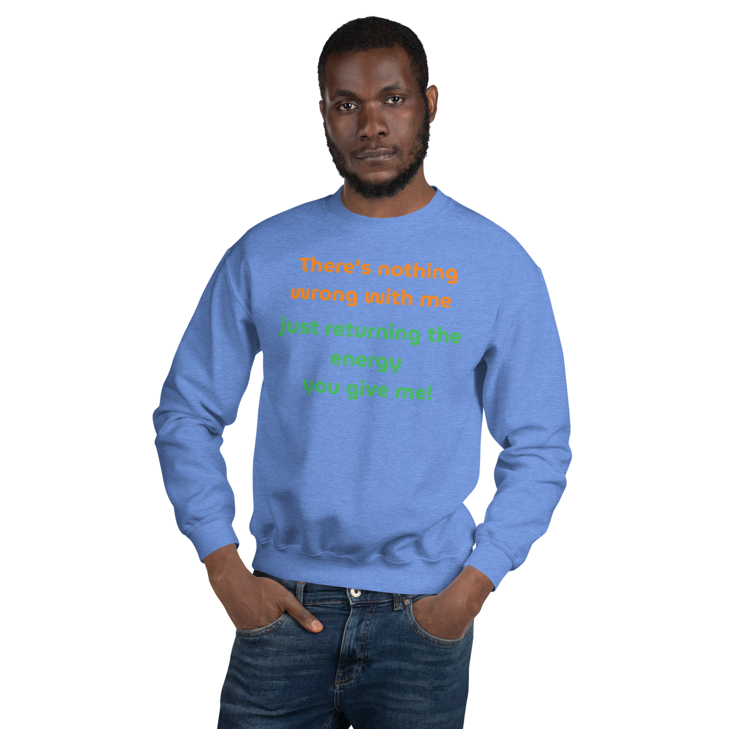 Matching Energy Unisex Crewneck Sweatshirt