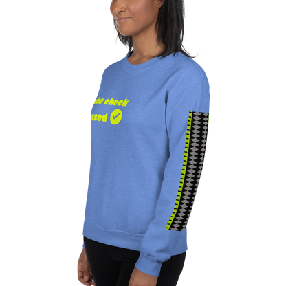 Check the Vibe Sweatshirt – “Vibe Check Passed”