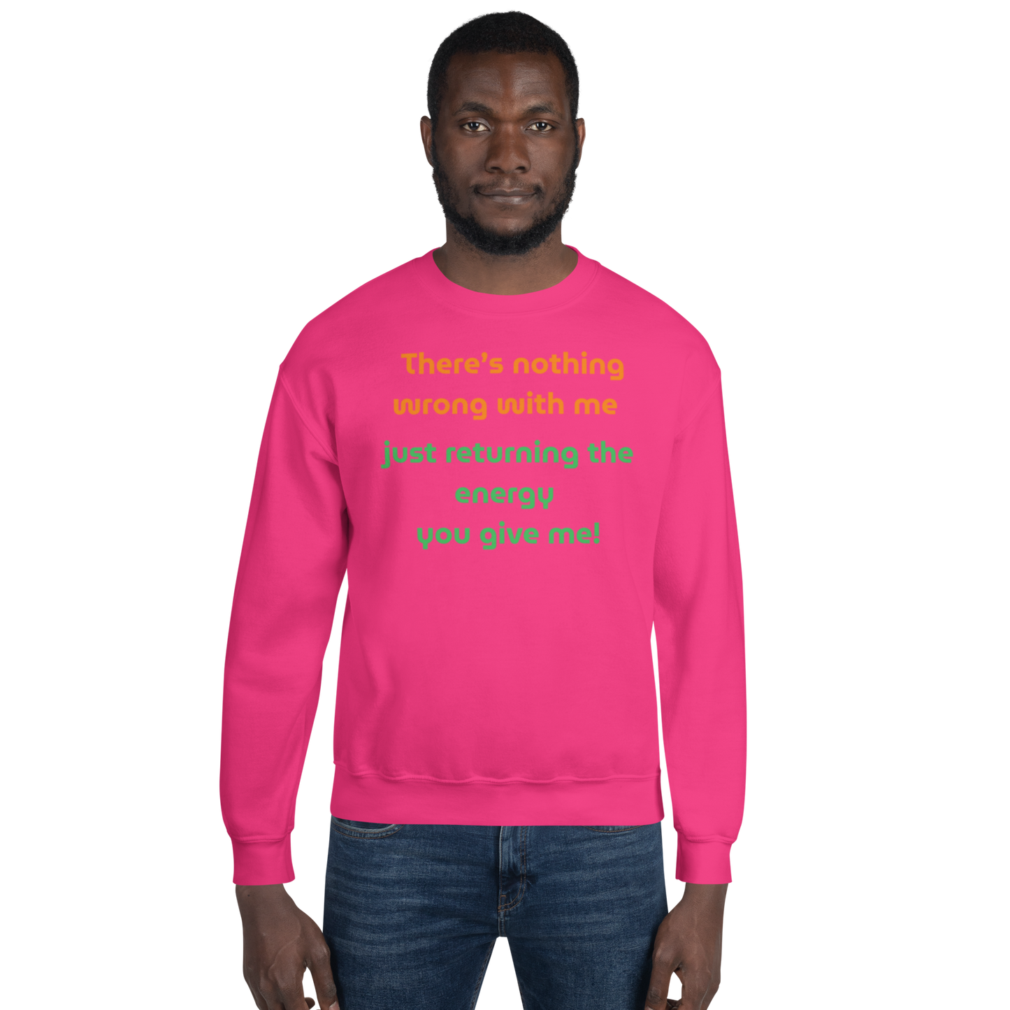 Matching Energy Unisex Crewneck Sweatshirt