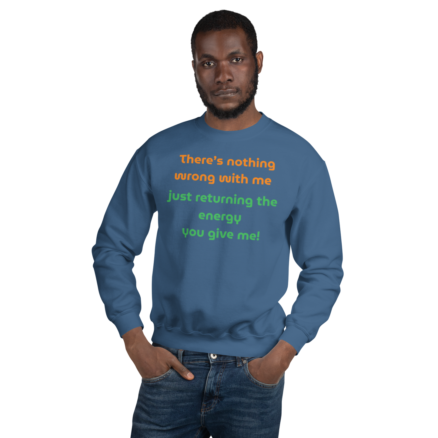 Matching Energy Unisex Crewneck Sweatshirt