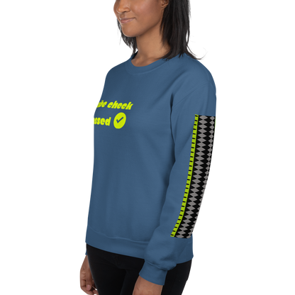Check the Vibe Sweatshirt – “Vibe Check Passed”