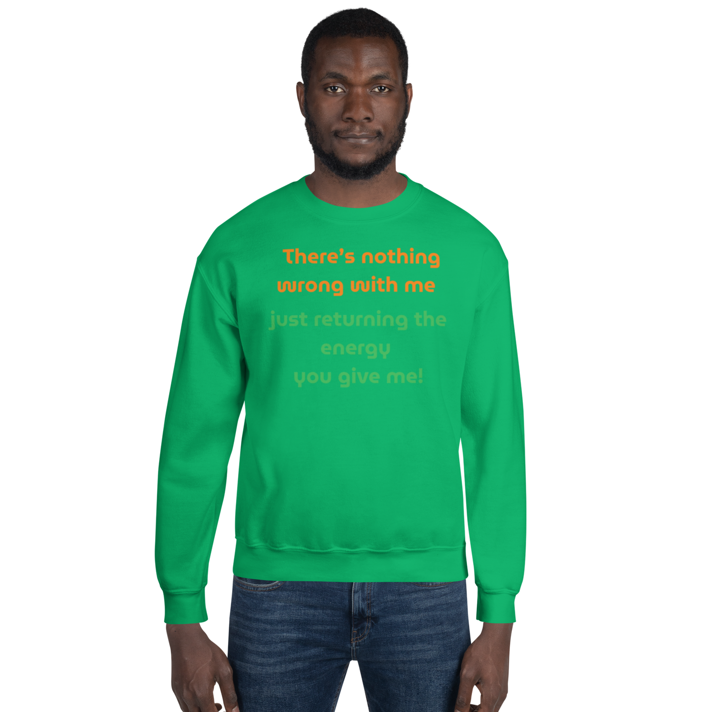Matching Energy Unisex Crewneck Sweatshirt