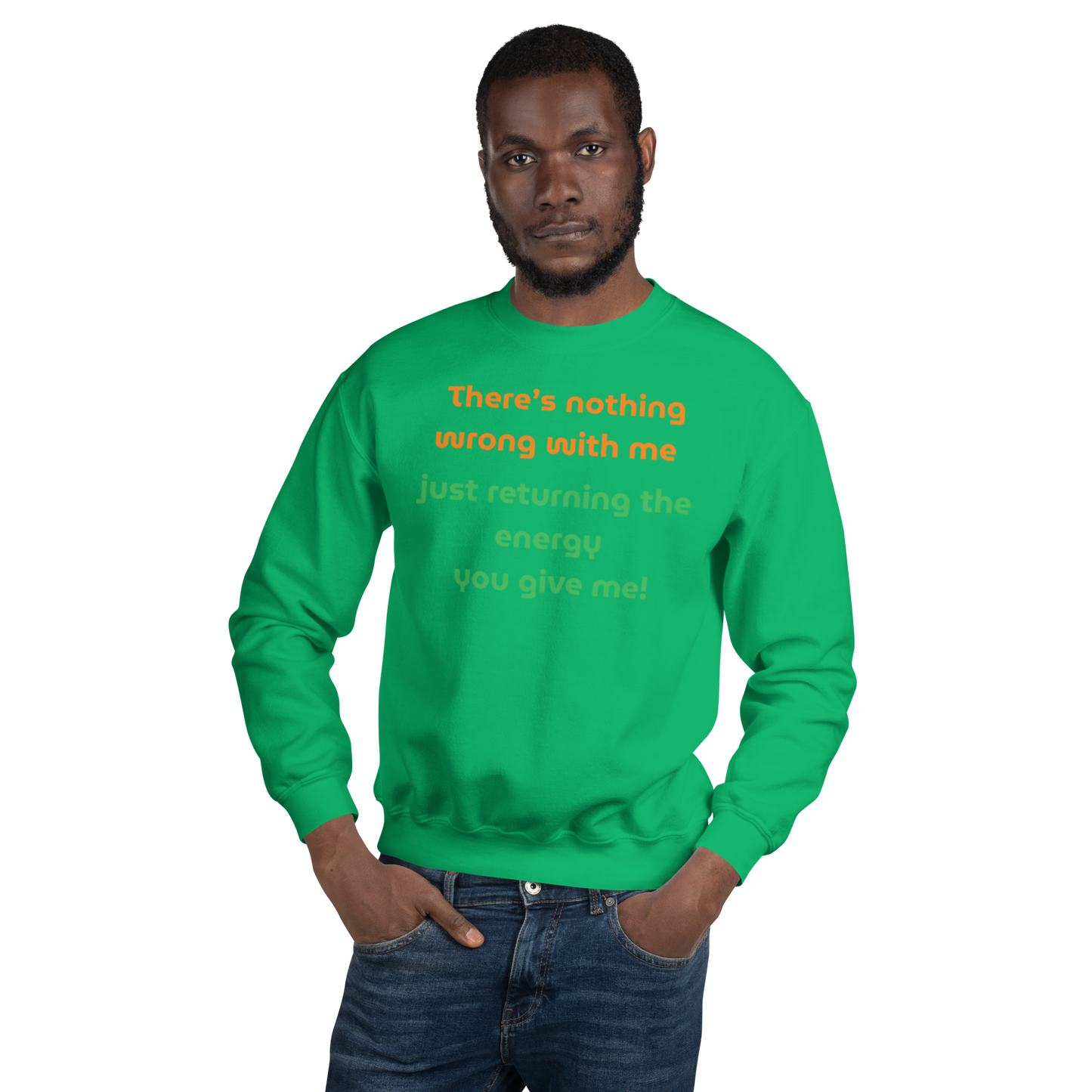 Matching Energy Unisex Crewneck Sweatshirt