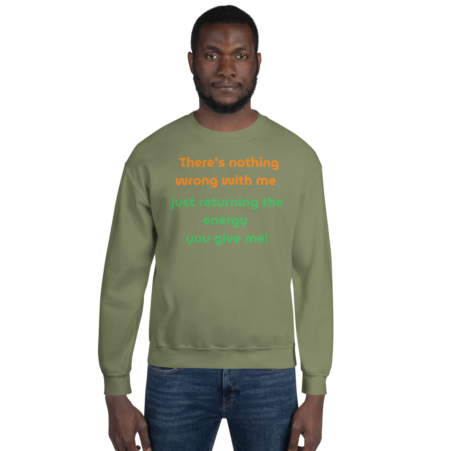 Matching Energy Unisex Crewneck Sweatshirt