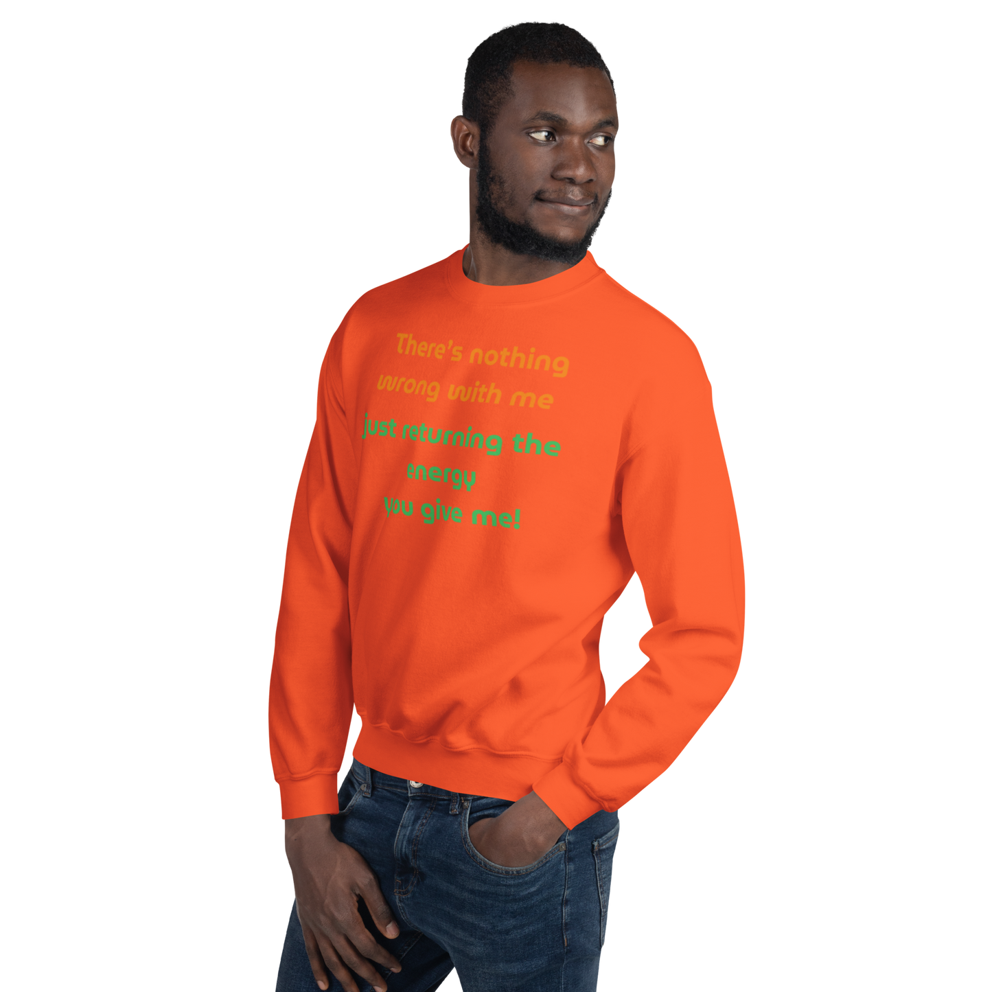 Matching Energy Unisex Crewneck Sweatshirt
