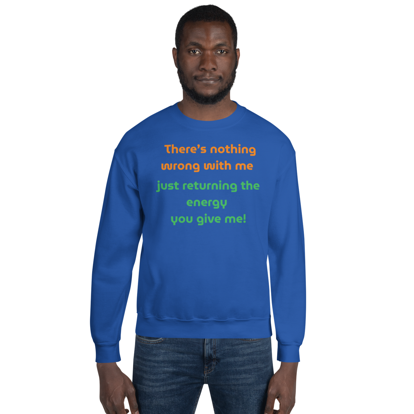 Matching Energy Unisex Crewneck Sweatshirt