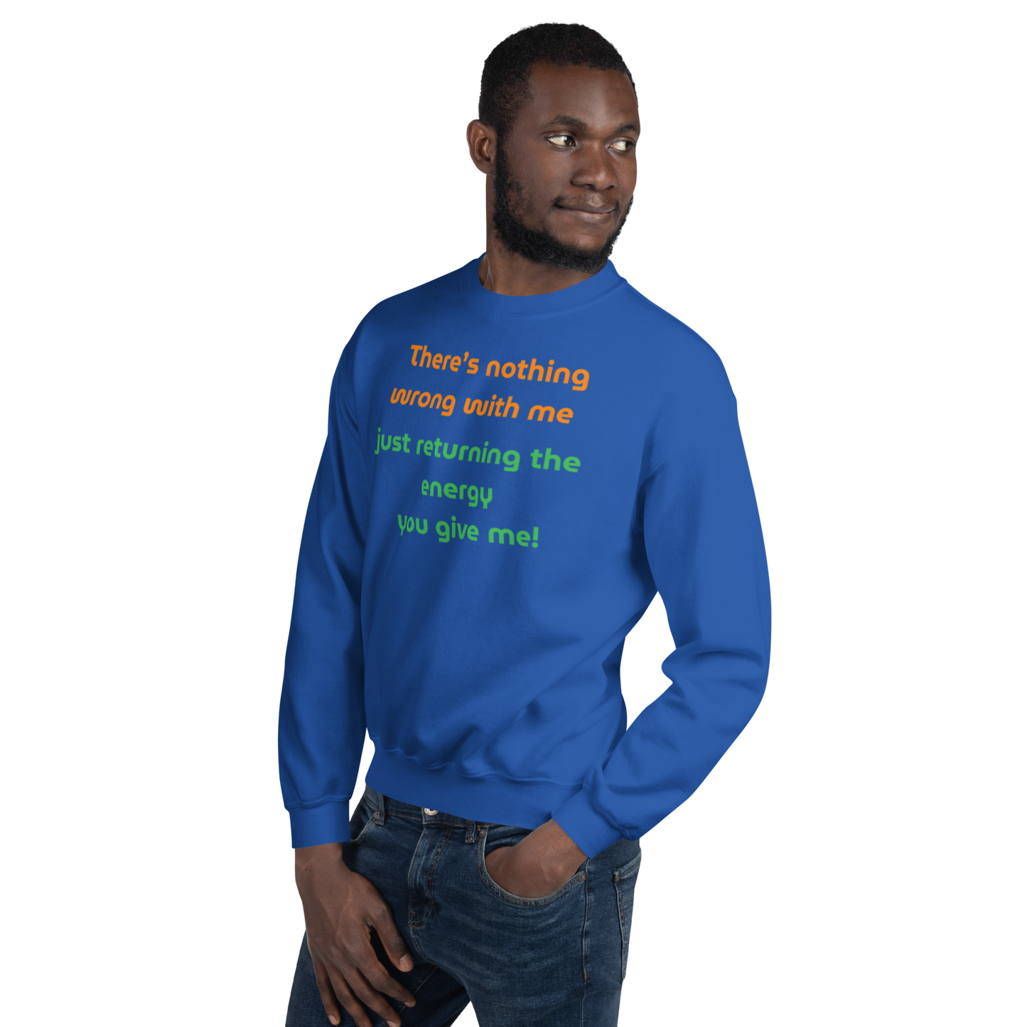 Matching Energy Unisex Crewneck Sweatshirt