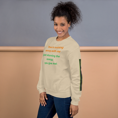Matching Energy Unisex Crewneck Sweatshirt