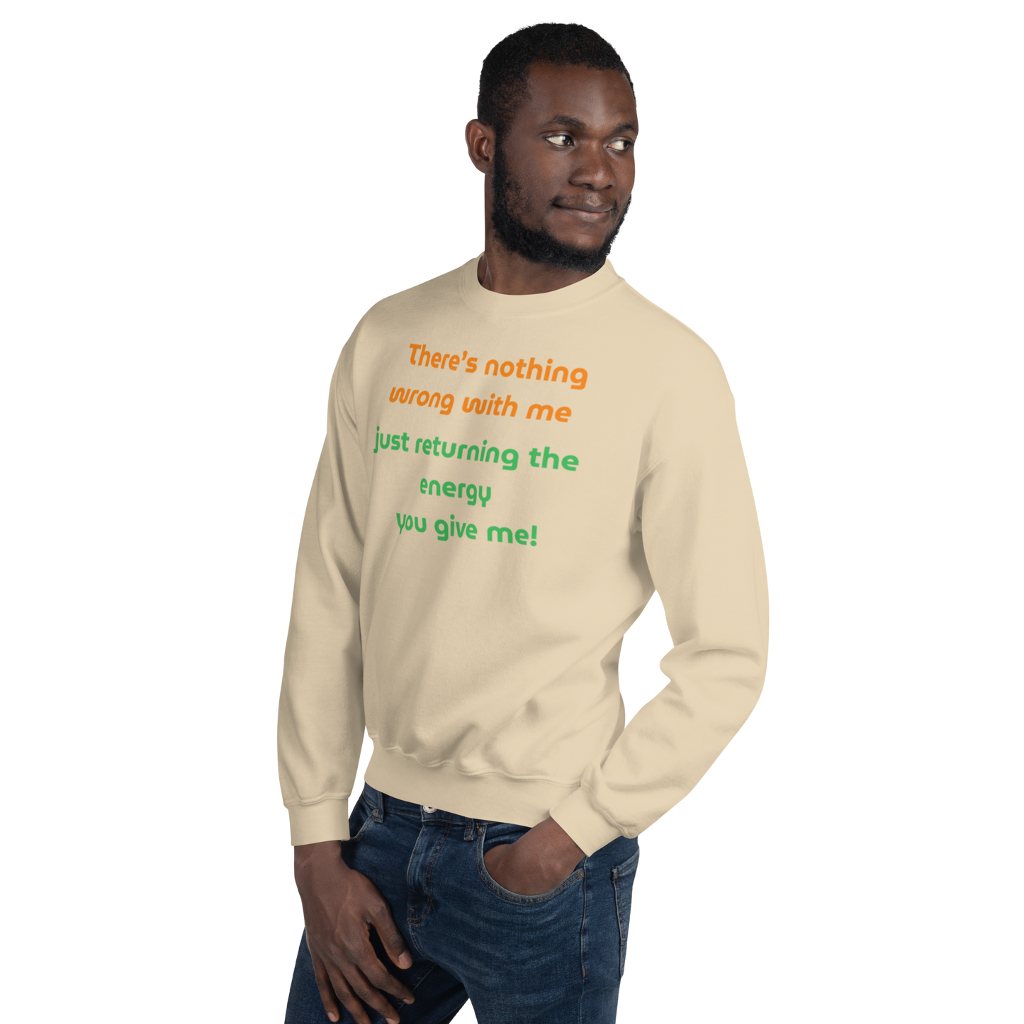Matching Energy Unisex Crewneck Sweatshirt