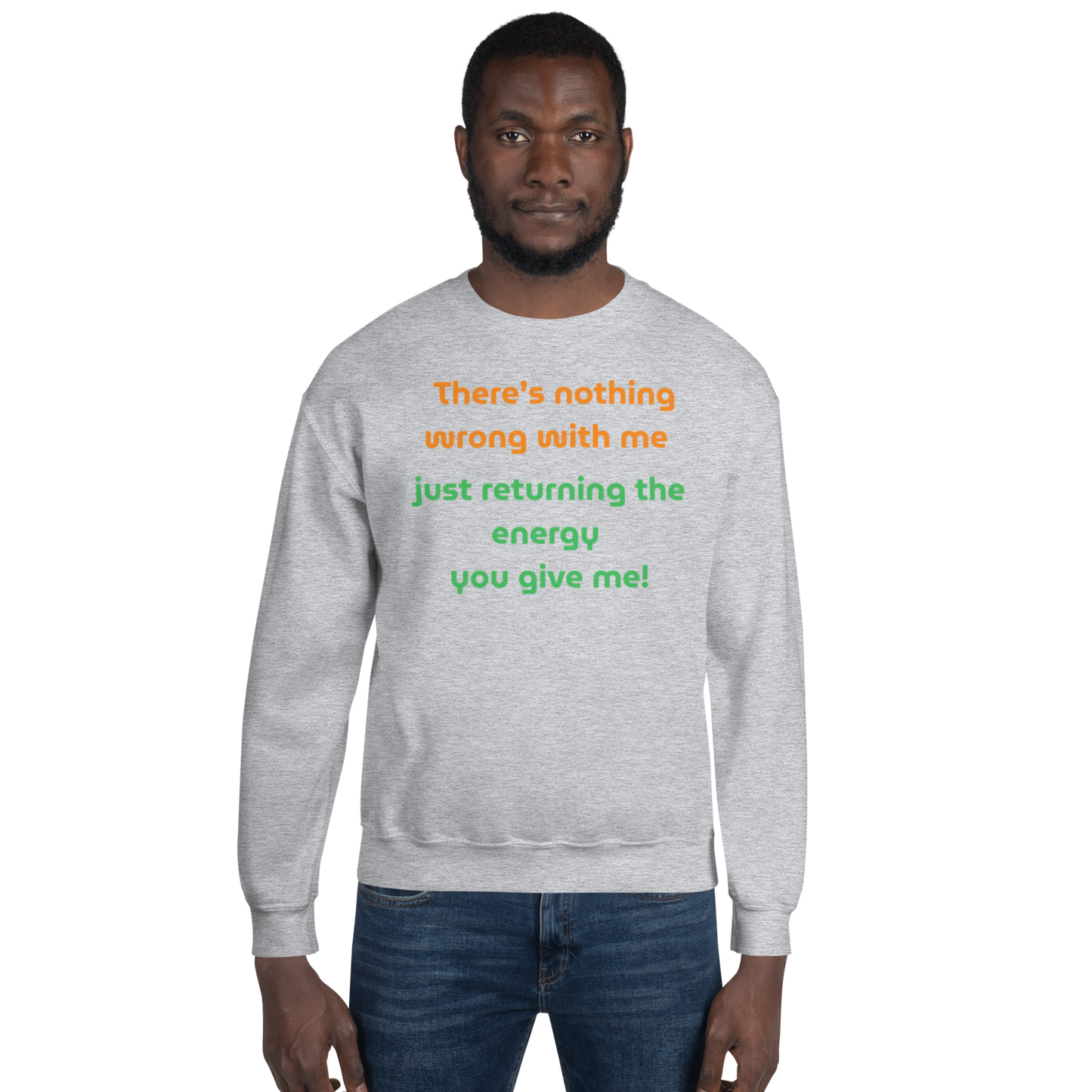 Matching Energy Unisex Crewneck Sweatshirt