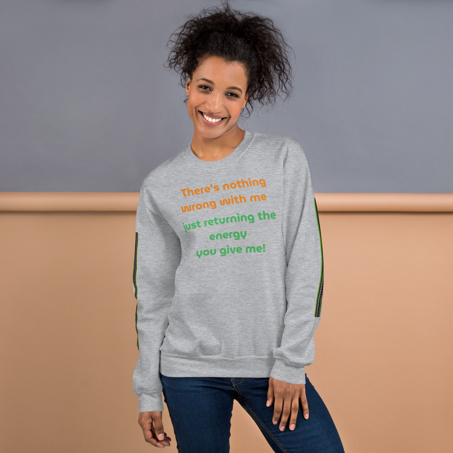 Matching Energy Unisex Crewneck Sweatshirt