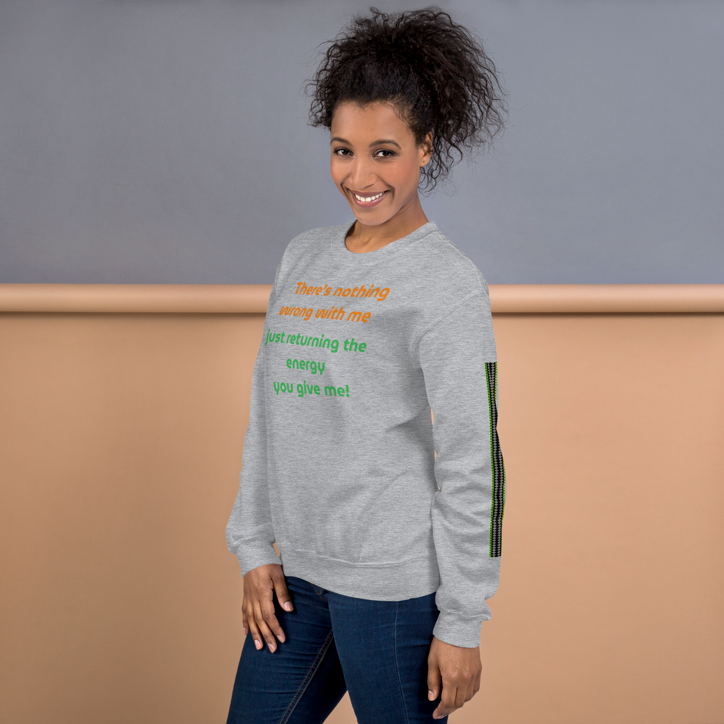 Matching Energy Unisex Crewneck Sweatshirt
