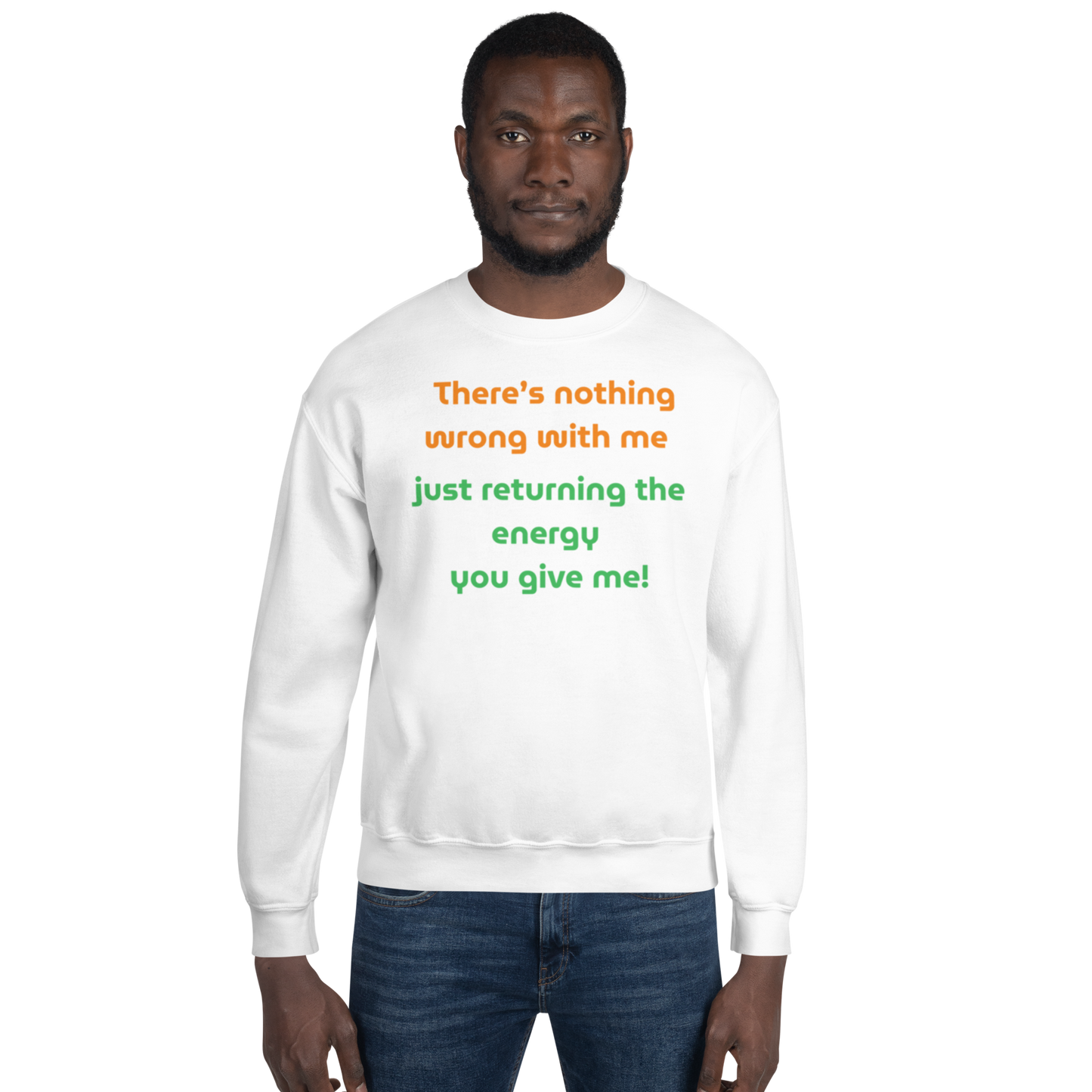 Matching Energy Unisex Crewneck Sweatshirt