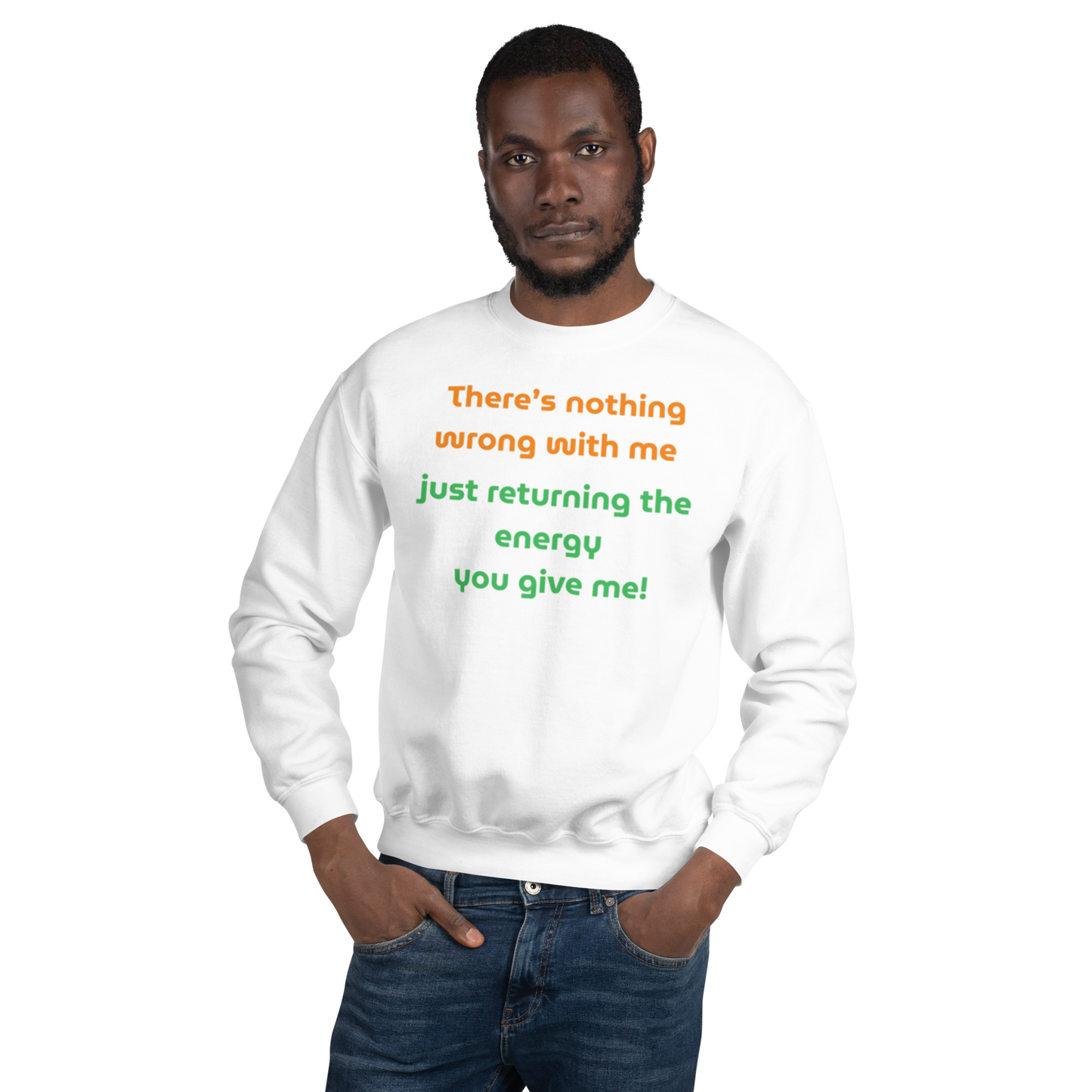 Matching Energy Unisex Crewneck Sweatshirt