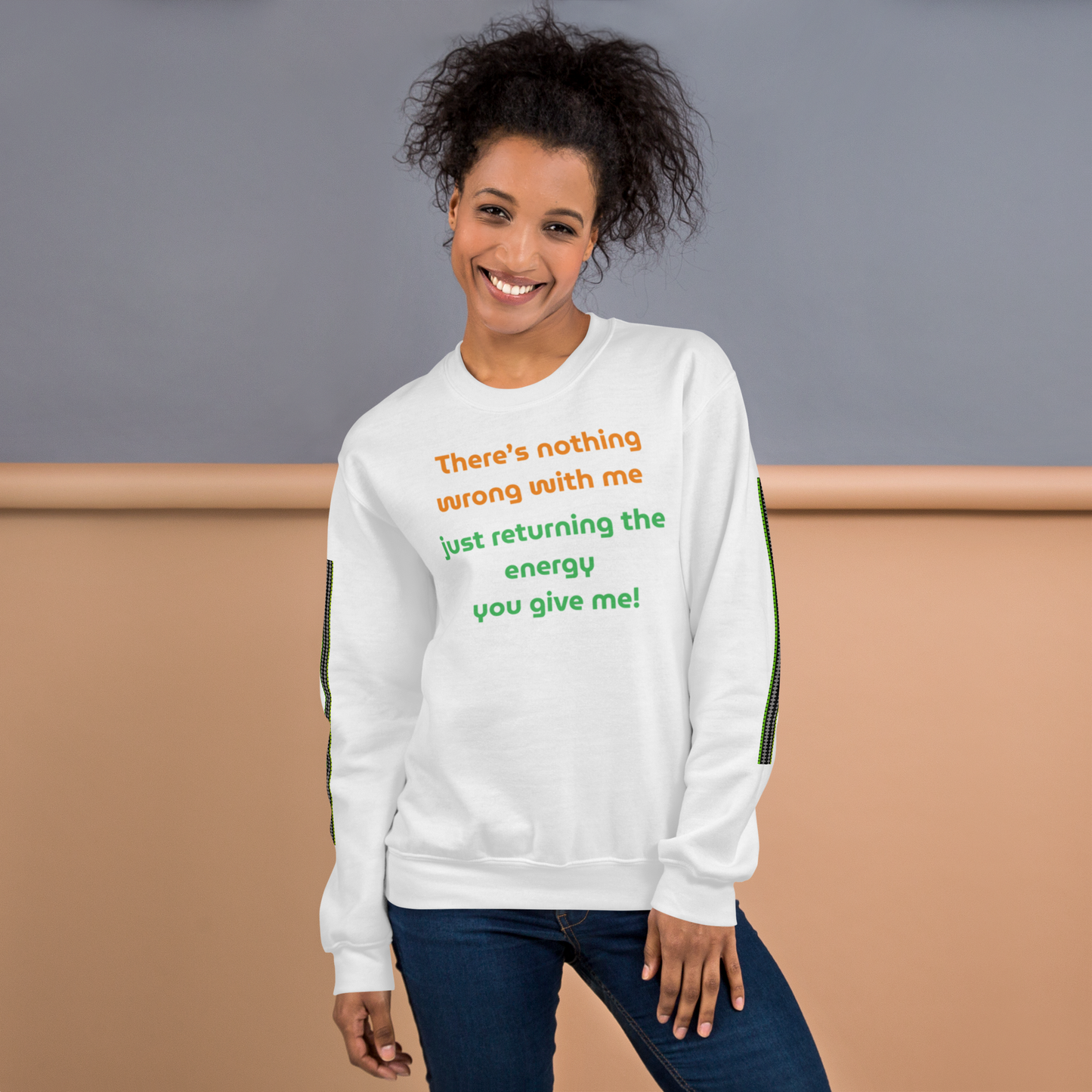 Matching Energy Unisex Crewneck Sweatshirt