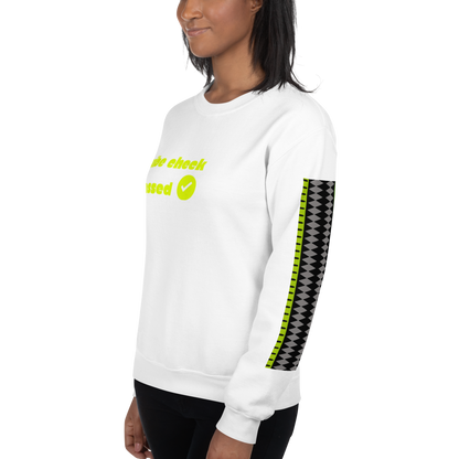 Check the Vibe Sweatshirt – “Vibe Check Passed”