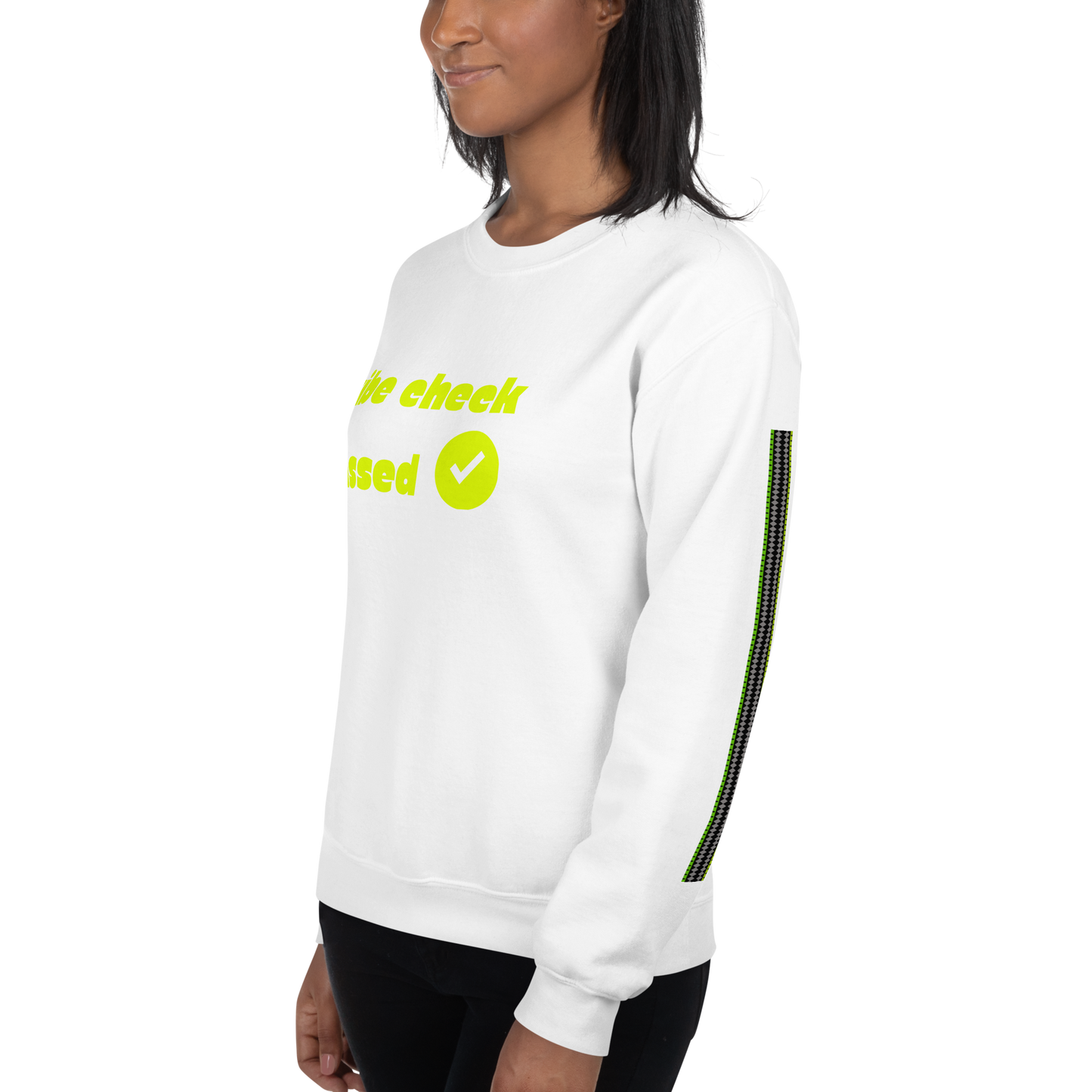 Check the Vibe Sweatshirt – “Vibe Check Passed”
