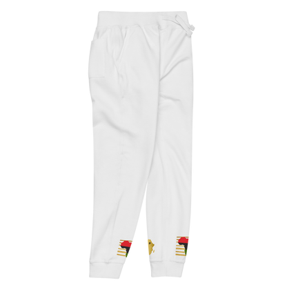 Africa on Gold Unisex Fleece Sweatpants