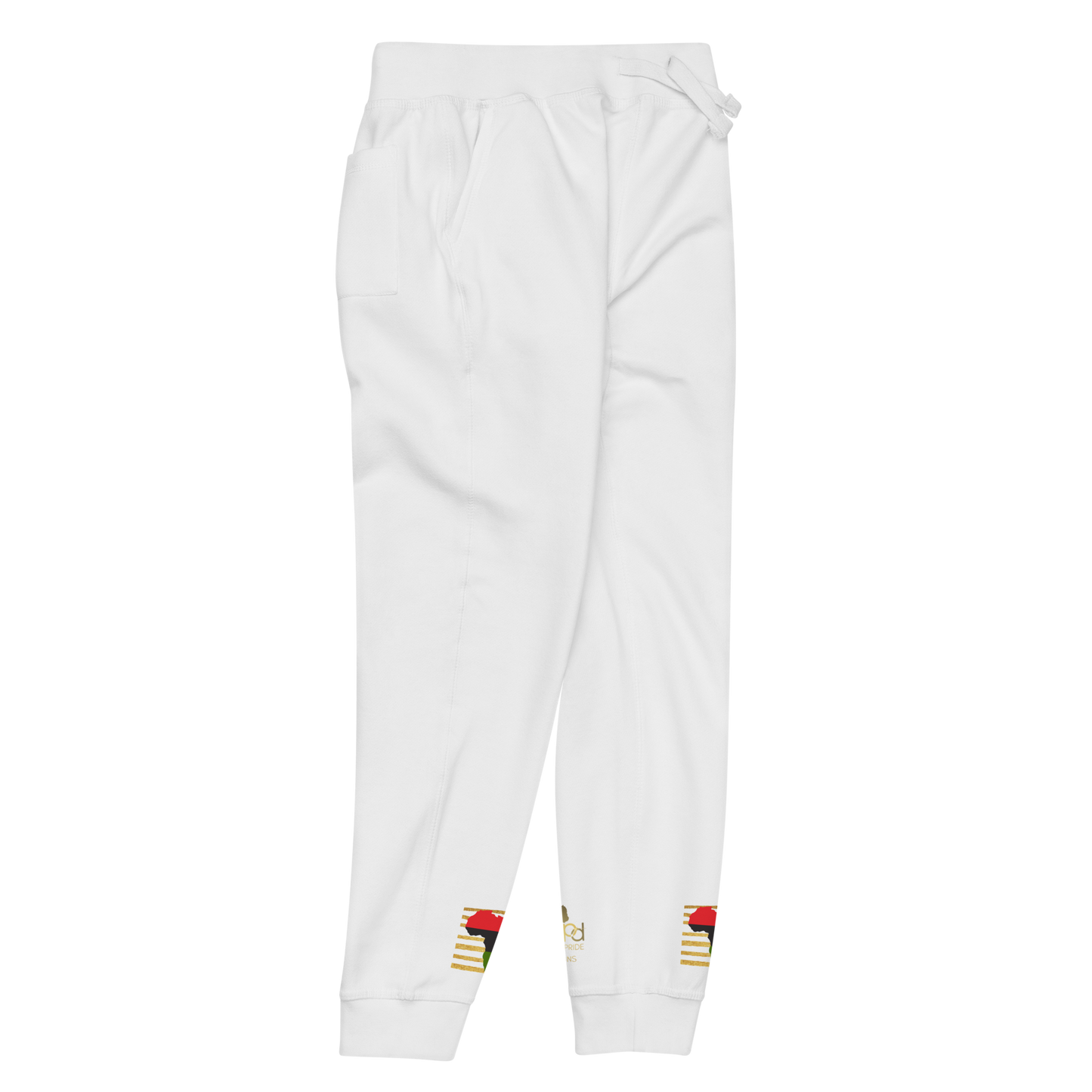 Africa on Gold Unisex Fleece Sweatpants