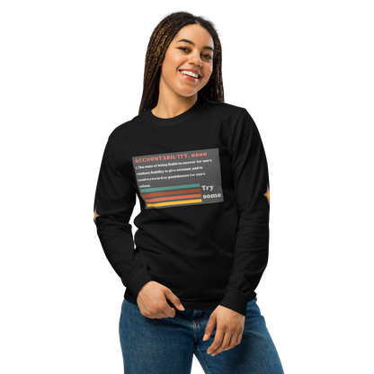 Sleeve Accountability Garment-Dyed Unisex Tee
