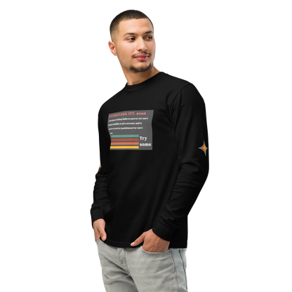 Sleeve Accountability Garment-Dyed Unisex Tee