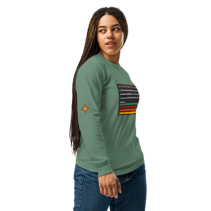 Sleeve Accountability Garment-Dyed Unisex Tee
