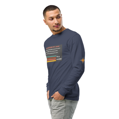 Sleeve Accountability Garment-Dyed Unisex Tee
