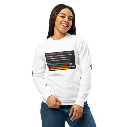 Sleeve Accountability Garment-Dyed Unisex Tee