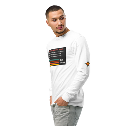 Sleeve Accountability Garment-Dyed Unisex Tee