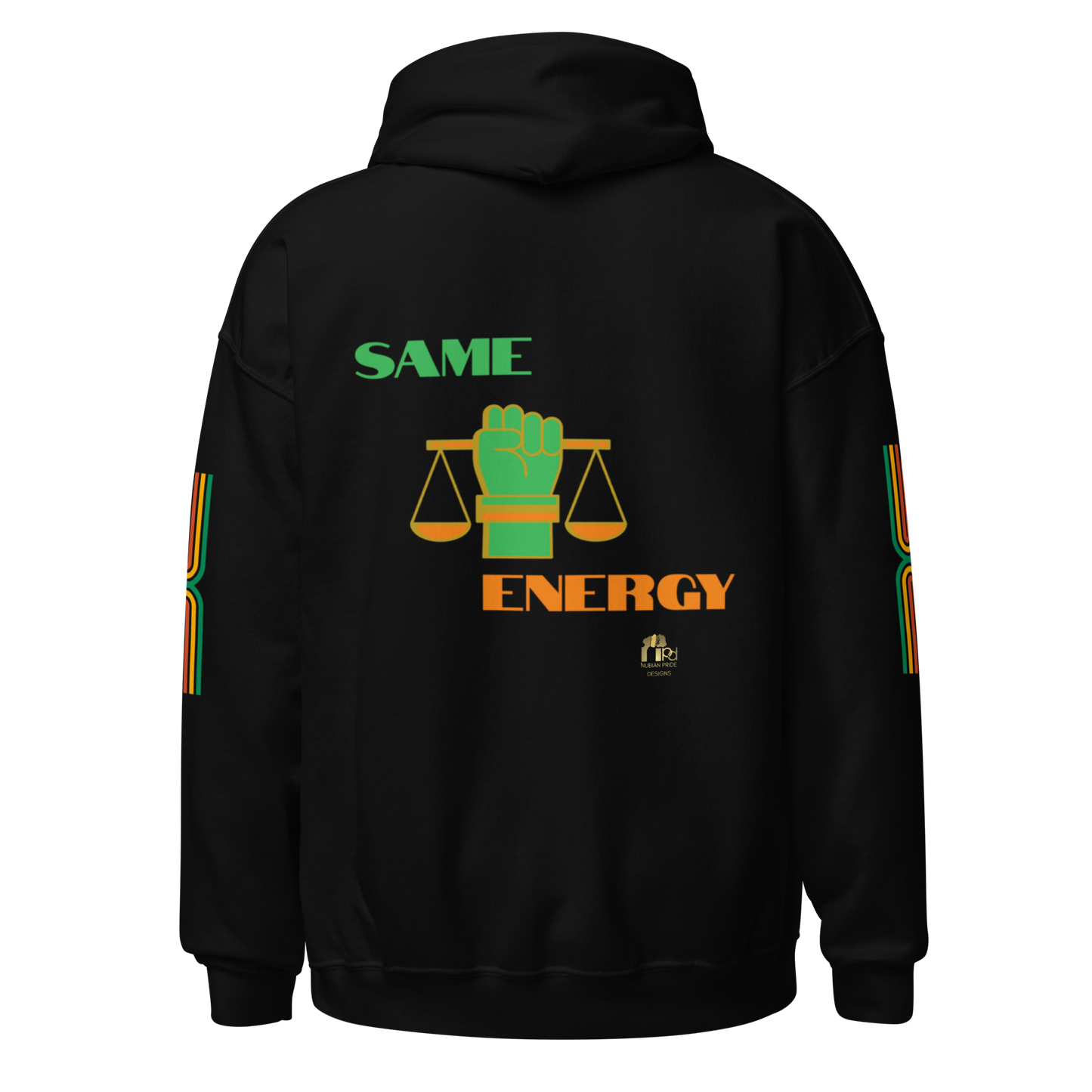 Matching Energy Unisex Hoodie (Orange)
