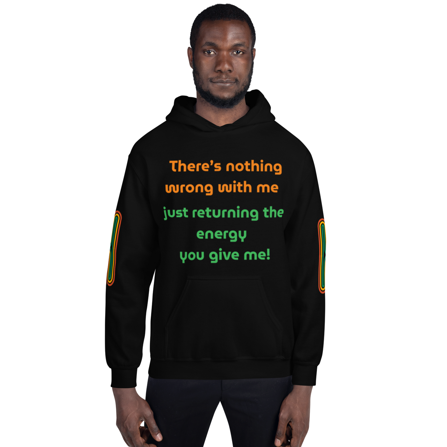 Matching Energy Unisex Hoodie (Orange)