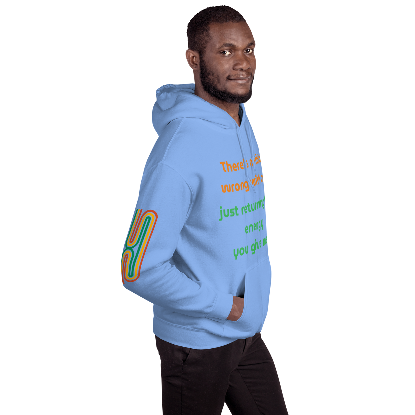 Matching Energy Unisex Hoodie (Orange)